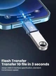 Адаптер перехідник OTG iOS iPhone iPad c USB флеш на Lightning айфон Чорний - изображение 2