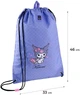 Сумка для взуття Kite Kuromi 46x33 см Фіолетова (HK24-600M-2) - зображення 4