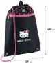 Сумка для взуття Kite Hello Kitty 46x33 см Чорна (HK24-601M-1) - зображення 4