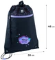 Сумка для взуття Kite Get it Girl 46x33 см Чорна (K24-601M-7) - зображення 4