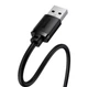 Кабель Baseus удлинитель USB папа-мама USB2.0 AM-AF 0,5 метра AirJoy Series (B00631103111-01) - изображение 4