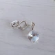 Шикарные серьги Hand Made с кристаллами Swarovski цвета Crystal Ignite - изображение 3