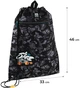 Сумка для взуття Kite Skate 46x33 см Чорна (K24-601M-14) - зображення 4