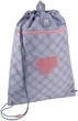 Сумка для взуття Kite Fluffy Heart 46x33 см Сіра (K24-601M-23) - зображення 1