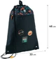 Сумка для взуття Kite Crazy Mode 46x33 см Чорна (K24-601M-26) - зображення 4