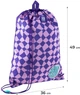 Сумка для взуття Kite Open Mind 49x36 см Фіолетова (K24-600L-2) - зображення 4