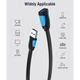 Кабель удлинитель Vention VAS-A13-B200 Flat USB3.0 Extension Cable 2m, Black - изображение 4