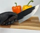 Универсальный кухонный нож шеф повара King Cary Santoku Kitchen 30.5 см нож топорик из нержавейки (2-2180) - изображение 2