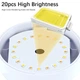Ночник LED світильник сенсорний 3 colour light MZ-L2701 Рожевий - зображення 8