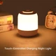 Ночник LED світильник сенсорний 3 colour light MZ-L2701 Рожевий - зображення 6