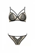 Комплект белья Passion LORINA SET (бюст и трусики) Бежевый L/XL - изображение 4