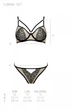 Комплект белья Passion LORINA SET (бюст и трусики) Бежевый L/XL - изображение 6