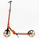 Самокат двухколесный Best Scooter колеса PU 200 мм стальная рама, ручной тормоз, 1 передний амортизатор. Orange with Black (150407) - изображение 6