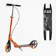 Самокат двухколесный Best Scooter колеса PU 200 мм стальная рама, ручной тормоз, 1 передний амортизатор. Orange with Black (150407) - изображение 9