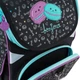 Рюкзак шкільний каркасний ортопедичний для першокласника GoPack Education Lovely Macarons, для дівчаток, чорний (GO24-5001S-3) - зображення 9