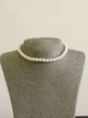 Намисто з перлів у класичному стилі Honey Fashion Accessories білий (12-94/4) - изображение 3