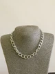 Масивне кольє-ланцюг «Urban Statement» Honey Fashion Accessories сріблястий (12092) - зображення 4