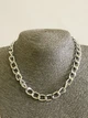Масивне кольє-ланцюг «Urban Statement» Honey Fashion Accessories сріблястий (12092) - зображення 5