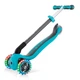 Дитячий самокат з батьківською ручкою Globber Go Up Deluxe Lights Teal (646-105) - изображение 13