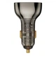 Автомобільний зарядний пристрій WIWU PC700 (80W) / Type-C (PD/30W) + Type-C (PD/20W) + USB (QC3.0/30W) / підтримка швидкого заряджання / (black) - зображення 4