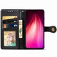 Шкіряний чохол-книжка GETMAN Gallant (PU) для Xiaomi Redmi Note 8T Чорний - изображение 2