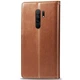 Шкіряний чохол-книжка GETMAN Gallant (PU) для Xiaomi Redmi 9 Коричневий - изображение 2