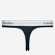 Комплект (топ + трусики-танга) жіночий Calvin Klein Underwear 000QF6703E-0PP S Чорний (8720107899261) - зображення 6