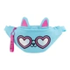 Сумка на пояс бананка дитяча Kite Sunny Cat, для дівчаток, блакитний (K24-2577-1) - зображення 5