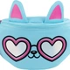 Сумка на пояс бананка дитяча Kite Sunny Cat, для дівчаток, блакитний (K24-2577-1) - зображення 8