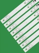 LED підсвітка TV 49" GIC49LB29-3030F2.1-V0.1 49HR330M04A2 V3 4C-LB4904-HR07J 4C-LB4904-ZM02J 49A950C 8шт. - изображение 2