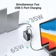 Сетевое зарядное устройство UGREEN CD254 100W (2USB-C) (Black) (190130) - изображение 3