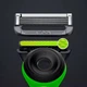 Бритва Gillette Labs з відлущувальною смужкою 1 бритва 1 подставка 8 картриджей - зображення 3