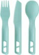 Zestaw sztućców Sea To Summit Passage Cutlery Set Aqua Sea Blue (9327868160273) - obraz 1