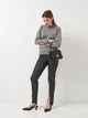 Лосины из искусственной кожи женские NA-KD 1561-000177-0002 36 Черные (7325941980451) - изображение 2