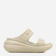 Жіночі шльопанці Crocs Classic Crush 207670-2Y2 41-42 (M8/W10) 26 см Бежеві (191448989863) - зображення 1