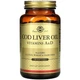Жир із печінки тріски Solgar Cod Liver Oil Vitamin A & D 250 Softgels - зображення 1