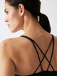 Спортивный топ для фитнеса женский H&M 061131730_plum M Темно-фиолетовый (6666000308528) - изображение 2