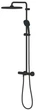Душова система з термостатом GROHE Vitalio Comfort 250 266962431 чорний - зображення 5