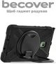 Чехол для планшета Samsung Galaxy Tab Active 5 SM-X306B 8" BeCover Heavy Duty Case With Stand Holder Black (BC_710950) - изображение 3