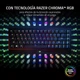 Ігрова бездротова клавіатура Razer BlackWidow V3 Mini HyperSpeed / Механічна / Green Switch / RGB підсвітка / UKR / Black - зображення 8