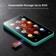 MP4/MP3 плеєр Timmkoo Q3E 8 ГБ Чорно-синій Factory Recertified g1 - зображення 6