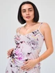 Пижамная майка женская из вискозы Leinle 1102 S Комбинированный (2251738070010) - изображение 1