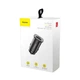 Адаптер автомобильный BASEUS PPS CCALL-AS01 30 ватт usb-a + uab-c черный - изображение 2