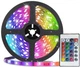 Світлодіодна Led стрічка 5050 RGB з блоком та пультом керування 5 м - зображення 1