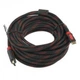 Кабель HDMI HDMI 10m усиленный в обмотке 10м шнур - изображение 1