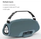 Бездротова Bluetooth Портативна колонка Hopestar H43 |BT5.0, 10 Вт, TWS, AUX/TF/USB, 3h, IPX6| Синій - зображення 7