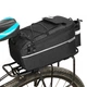 Велосумка на багажник велосипеда B-Soul BC-BG-165 10L з ременем для перенесення на плечі, Чорна - зображення 5