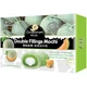Японські моті Bamboo House Double Fillings Mochi Cantaloupe Milk Мускатна диня 180г - зображення 1