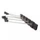 Кабель-перехідник кулера ALSEYE Molex Male (тато) на 3Pin, 4Pin Female (мама) PWM 10см - зображення 4