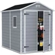 Садовий будиночок Keter Manor 6x8 DD 185х236 см сірий/білий 230448 - изображение 3